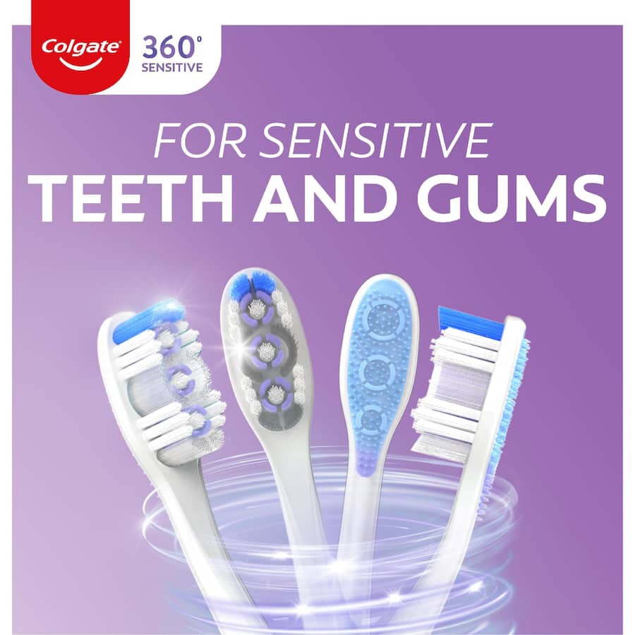 Colgate 360 Toothbrush Sensitive Pro-relief 2pack