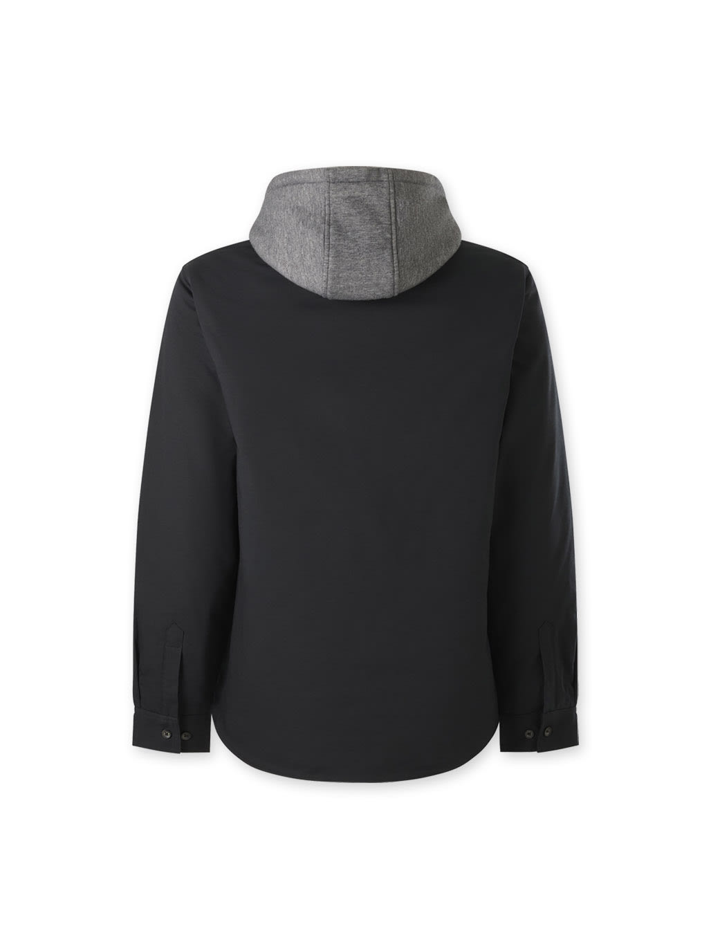 Hard Yakka, Quilted Solid Shacket, Y06691 - Black (Size: 5XL)