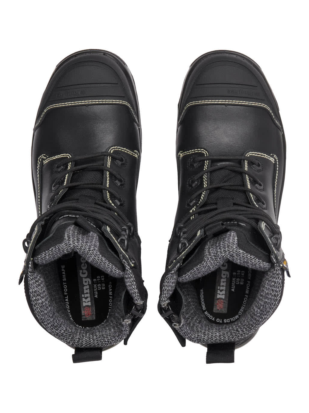 KingGee Xtremeguard ONYX 6Z Work Boot - Black - Black - 06