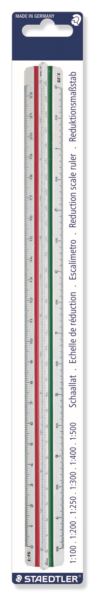Staedtler Mars Scale Ruler 1:100-1:500 (Each)