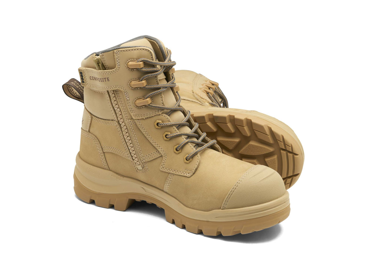 RotoFlex 8564 Composite, Zip Sand Safety Boot (Pair) - Desert - 04