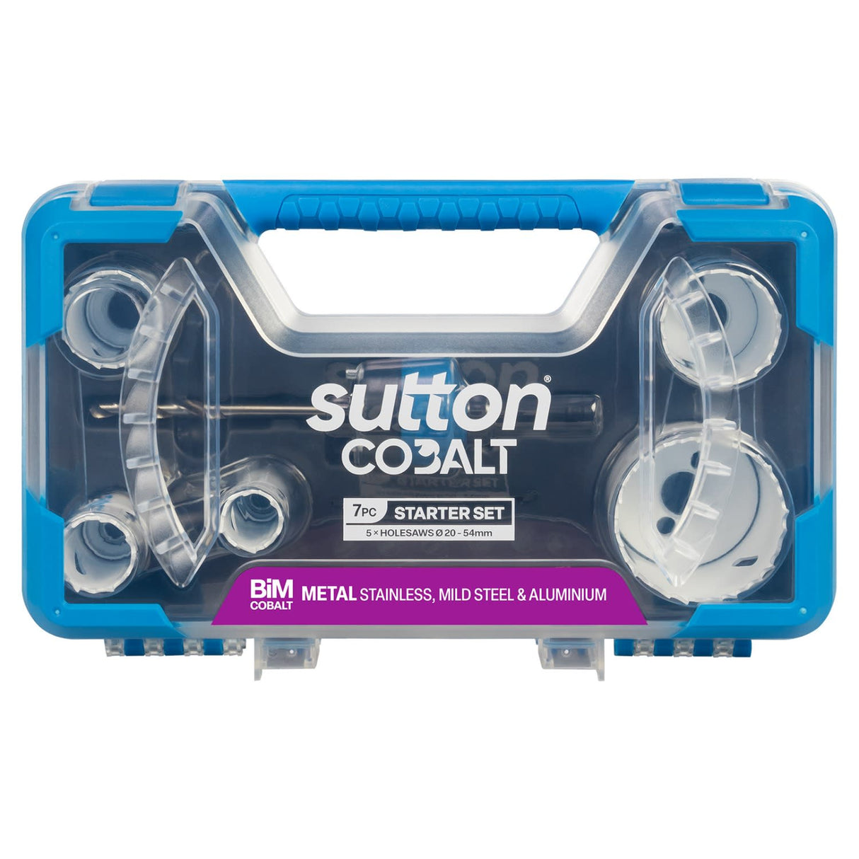 Sutton Tools Bi Metal Holesaw Starter Set 7 Piece (Set)