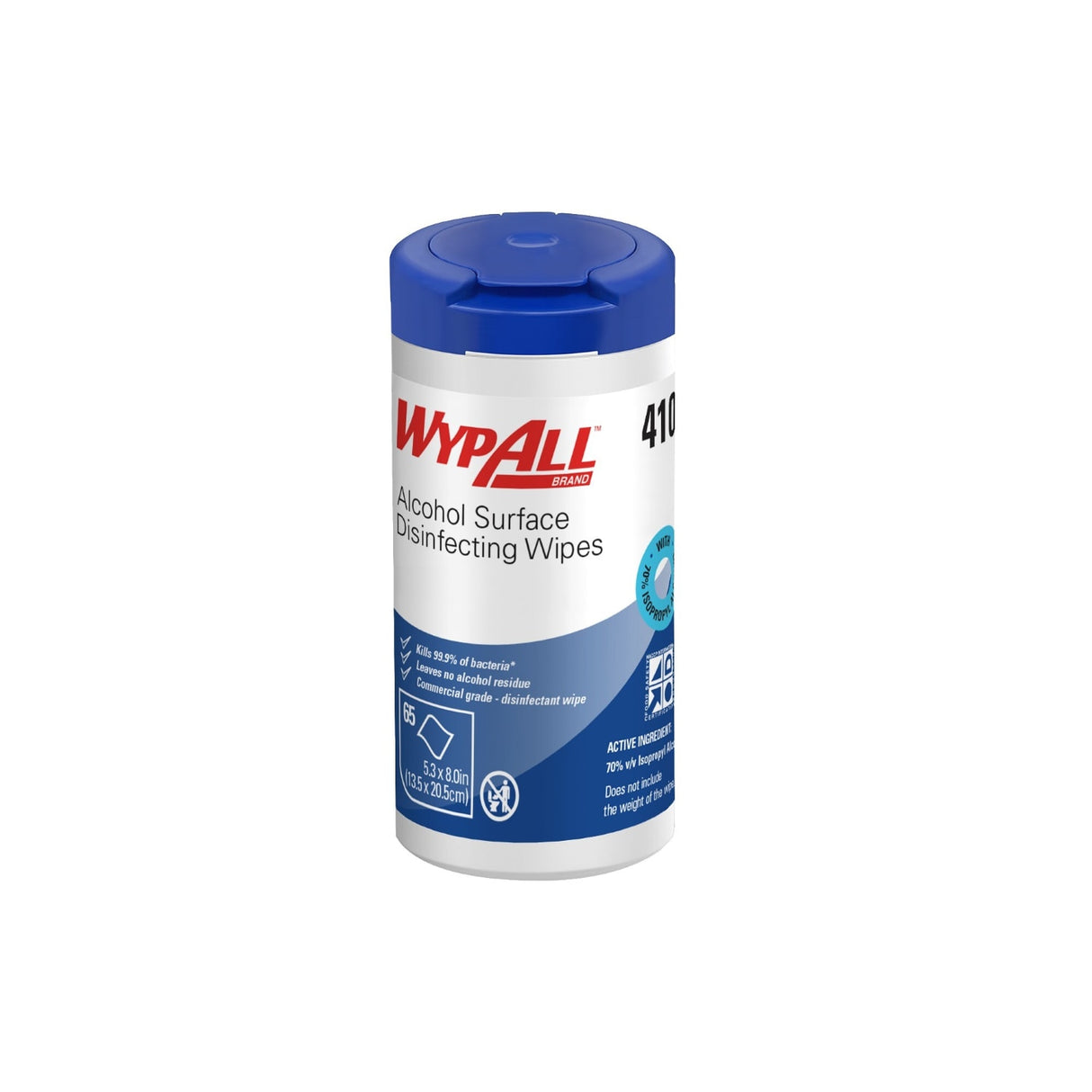 WypAll Alcohol Surface Disinfecting Wipes 4101 (Carton of 12)