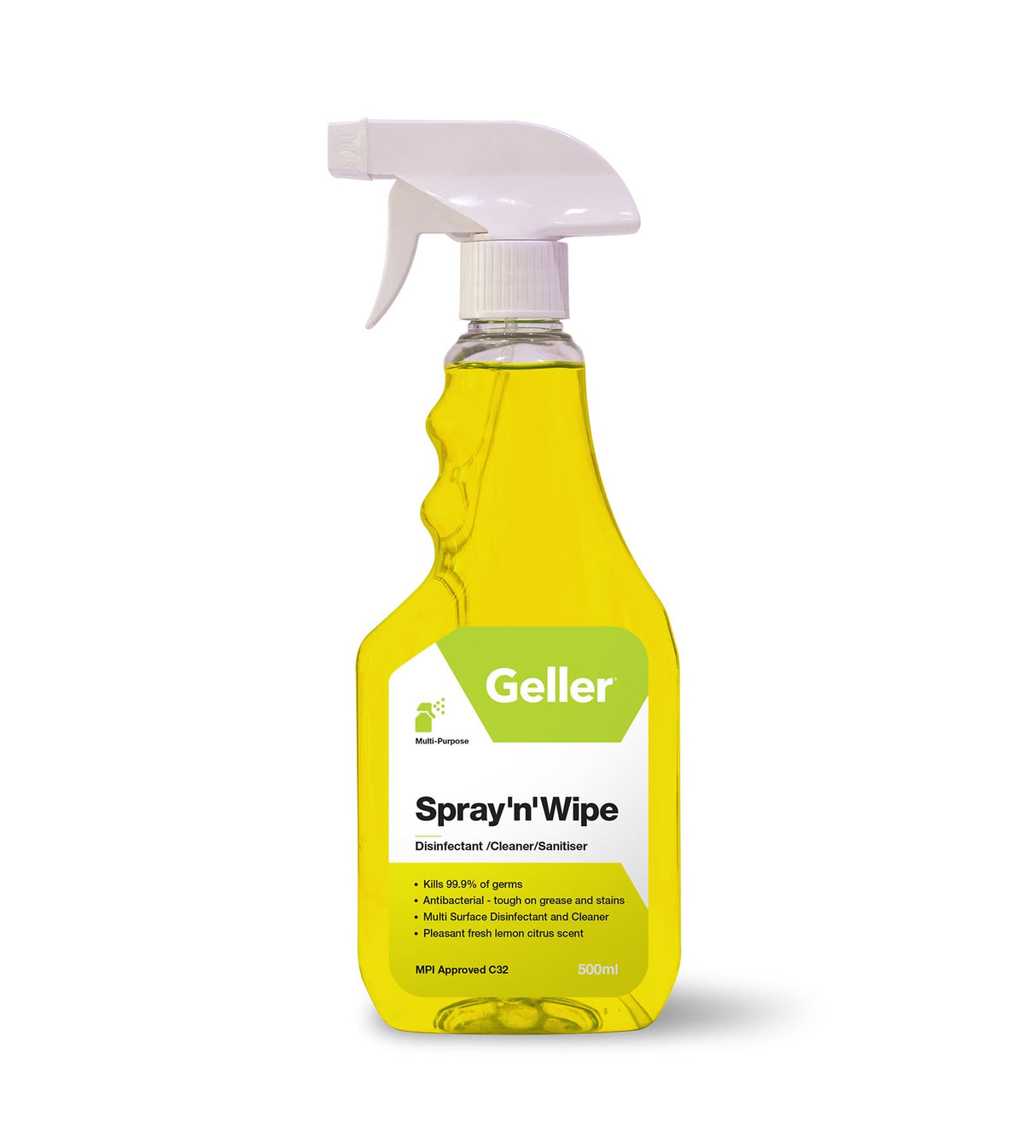 Geller Citrus Spray & Wipe 500ml