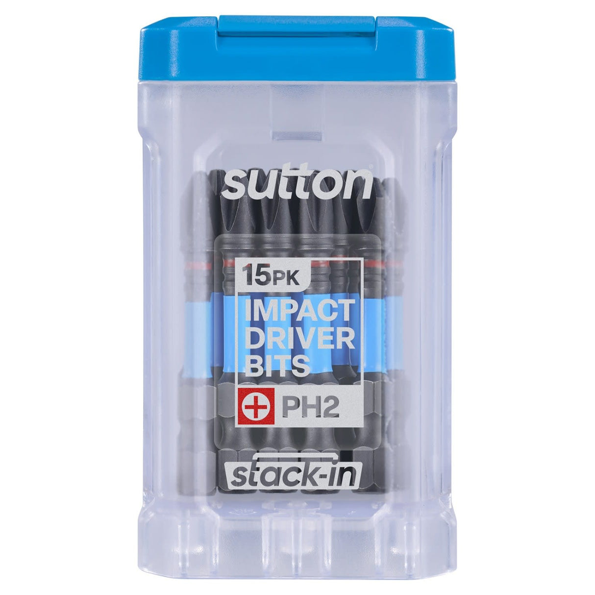 Sutton Stack-In Screwdriver Bit PH2 50MM 15 Pack