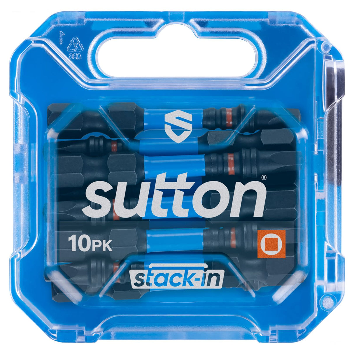 Sutton Stack-In Screwdriver Bit SQ2 50MM 10 Pack