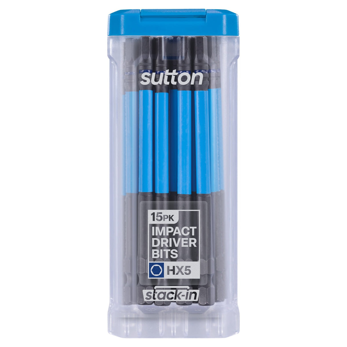 Sutton Stack-In Screwdriver Bit HX5 100MM 15 Pack
