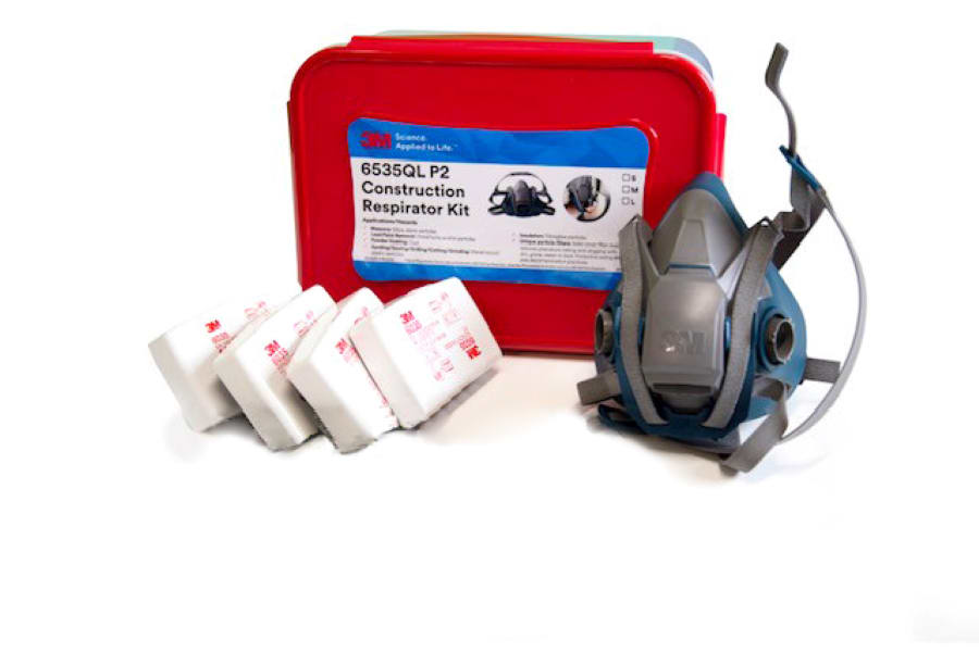 3M Construction Respirator Kit 6535QL, P2 Small