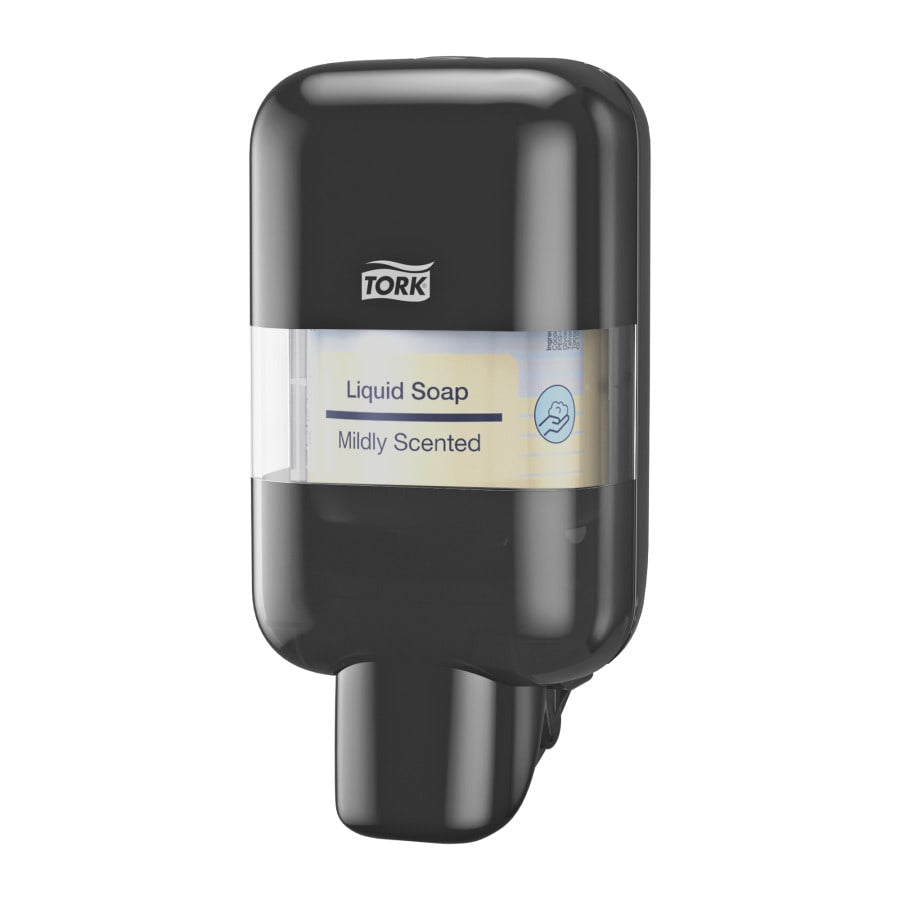 Tork S5 Mini Soap & Sanitiser Dispenser Black