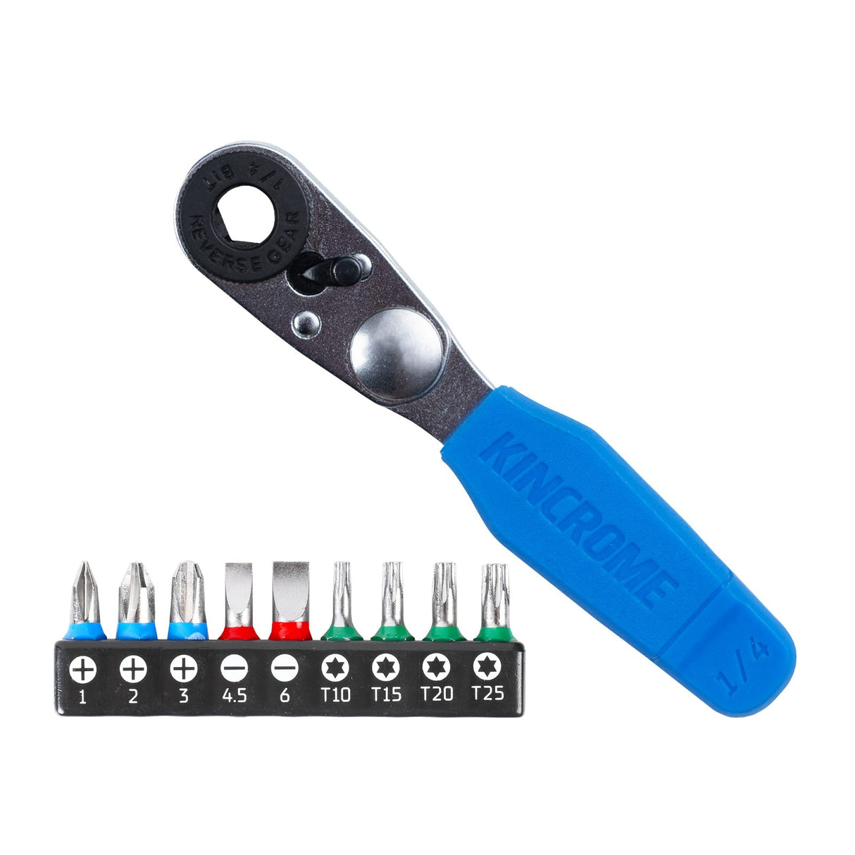 Kincrome 10 Piece Mini Ratchet Bit Set