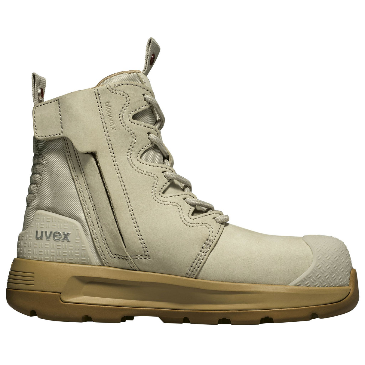 Uvex, 3 X-Flow Women's Zip Boot Wide - CEMENT/TAN (Size: 42)