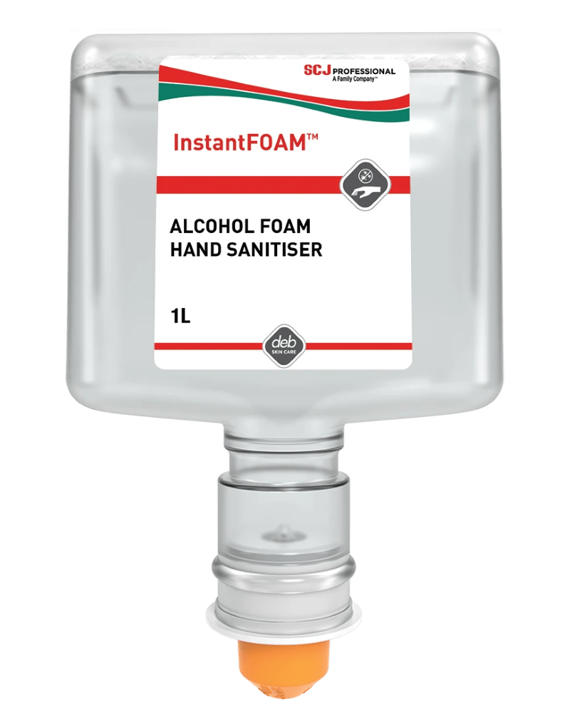 InstantFOAM Alcohol Hand Sanitiser Touch Free 1L (Each)