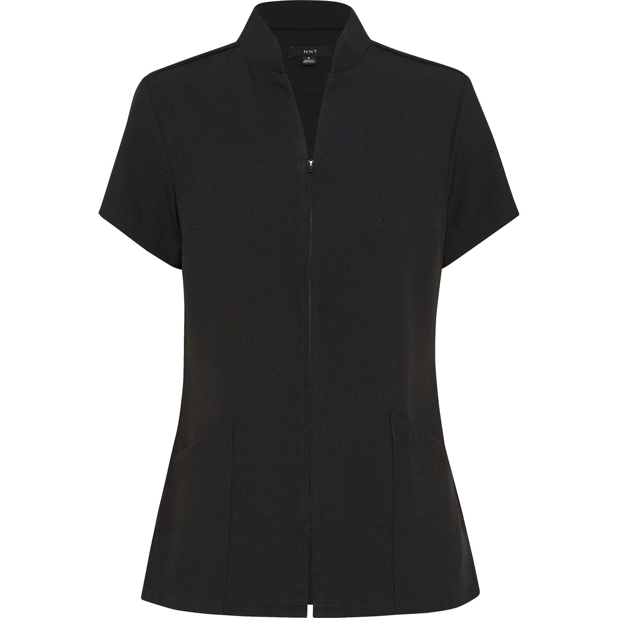 NNT Helix Dry Zip Front Tunic CATU68 - White (Size: 22)