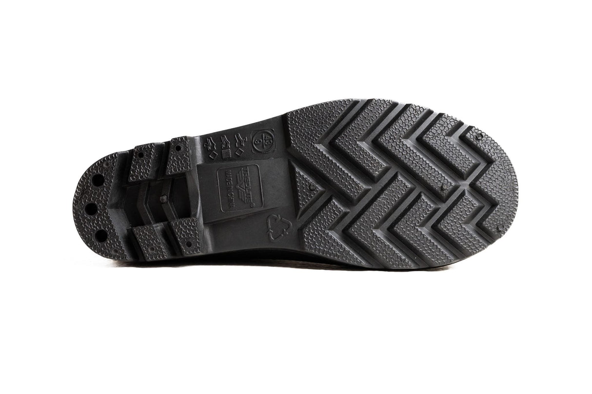 Tredlite Waitoa Safety Gumboot TR007- Black - Black (Size: 11)