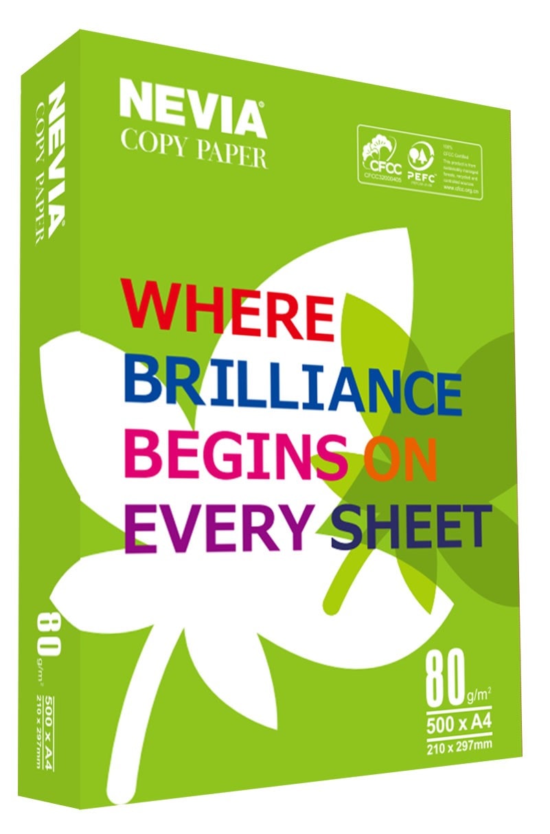 Paper copy Nevia A4 80GSM White, 500/RM