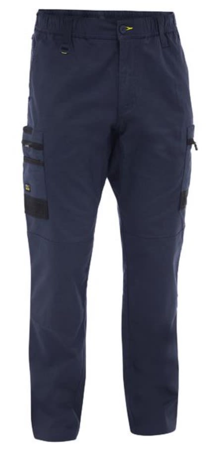 Bisley, FLX & Move Elastic Waist Cargo Regular - Navy (Size: 77)