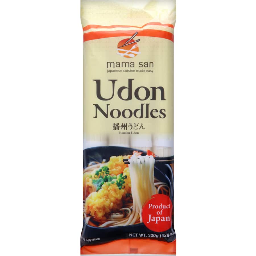 Mama San Udon Noodles Dry Packet 320g