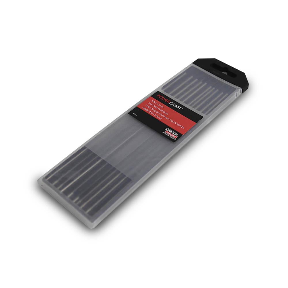 Lincoln 0.8% Zirconated Tungsten Electrode White 3.2mm Pack of 10