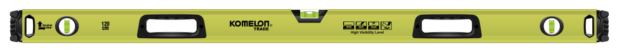 Komelon Hi-Viz Trade 3-Vial Level 1200mm (Each)