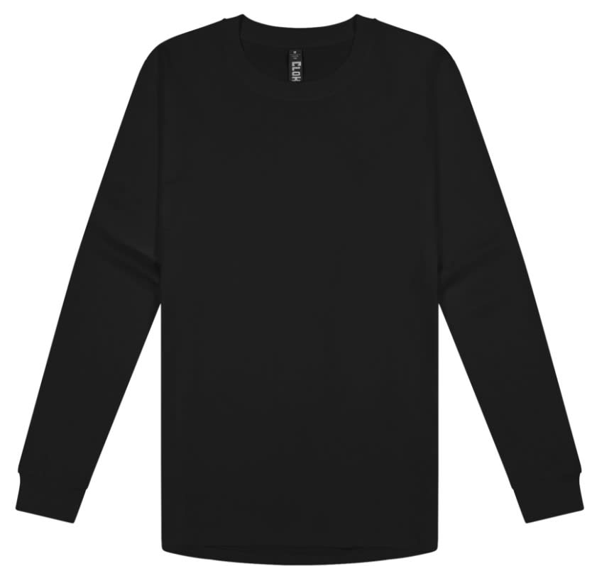 Cloke, Loafer Tee, T403 - Black (Size: 5XL)