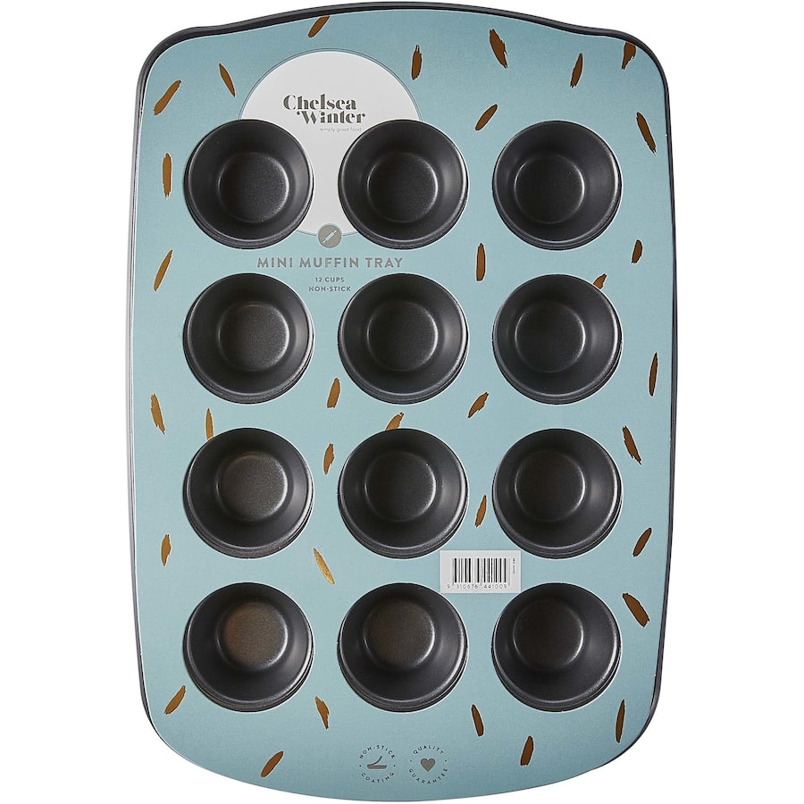 Chelsea Winter Muffin Pan Minis Non Stick Tray - 12 cup