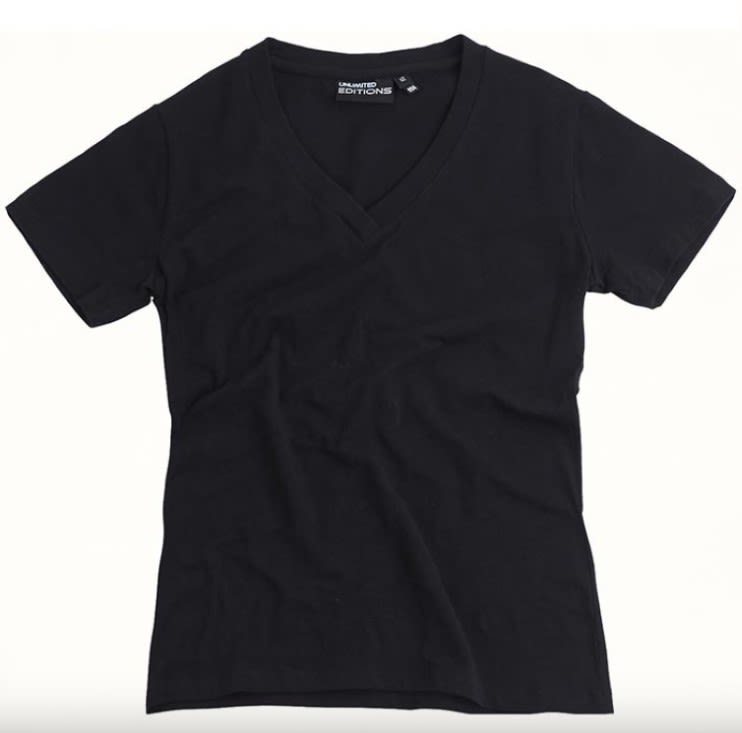 C-Force Urban Womens Tee LV190 - Black (Size: 16)