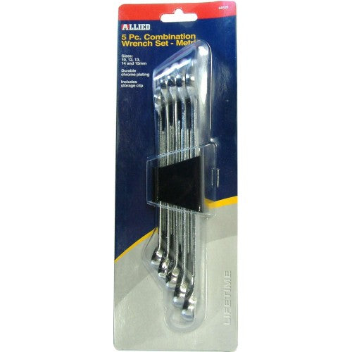Combination Wrench Set 5-Pce Metricallied #68526
