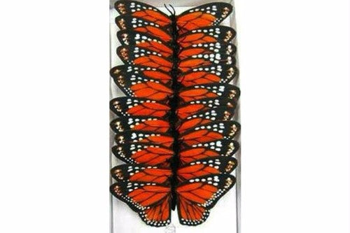 Monarch Orange Butterfly x 12