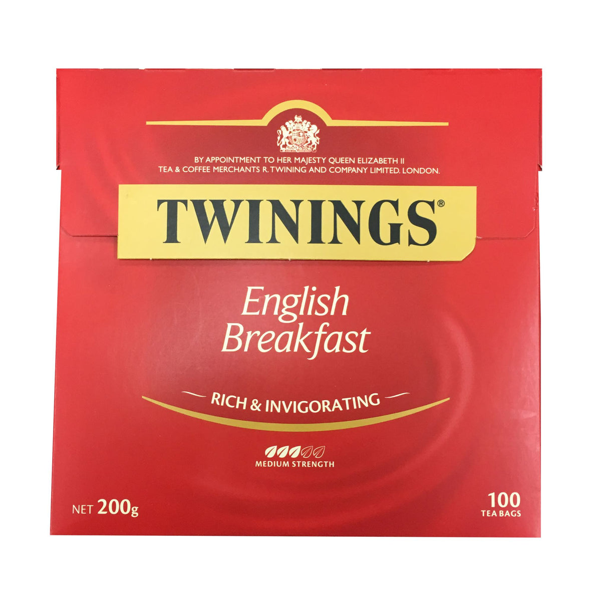 Twinings English Breakfast Teabags 100 Pack