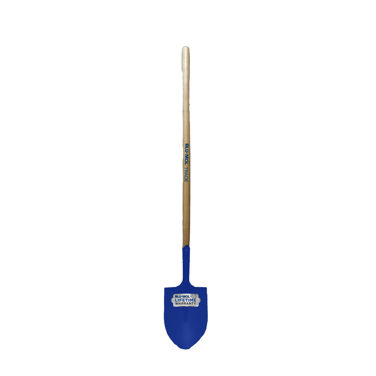 Blu-Mol Trade Round Mouth Shovel Long Ash Handle #0