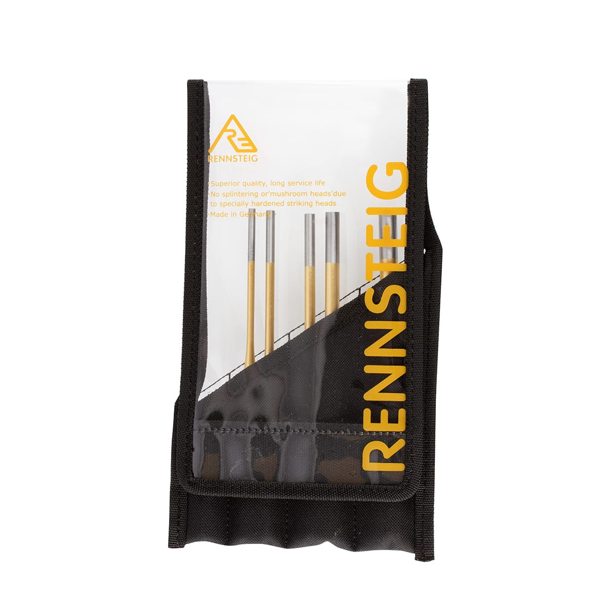 Rennsteig Parallel Pin Punch Set 5Pc Long Series