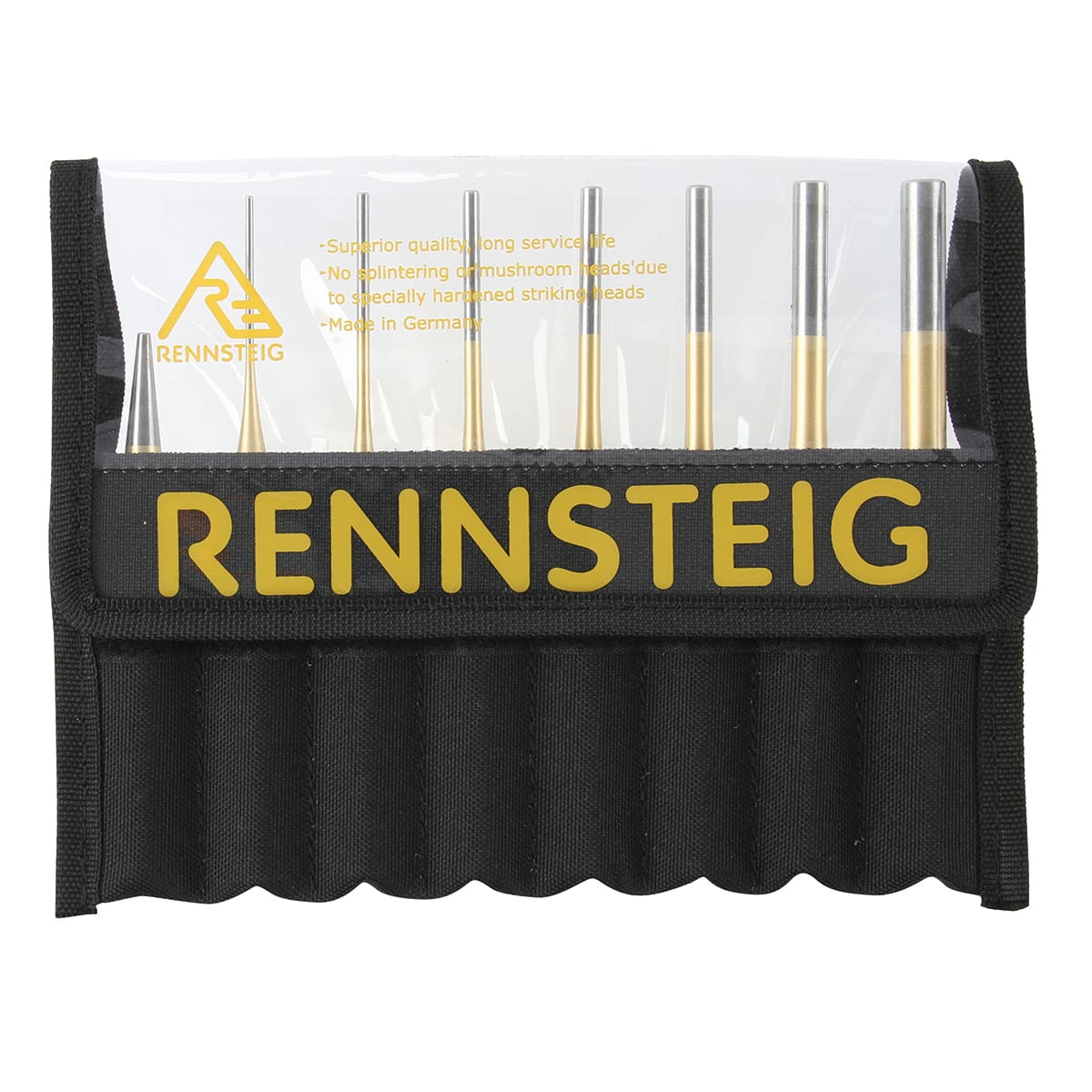 Rennsteig Taper & Parallel Pin/Pun Set