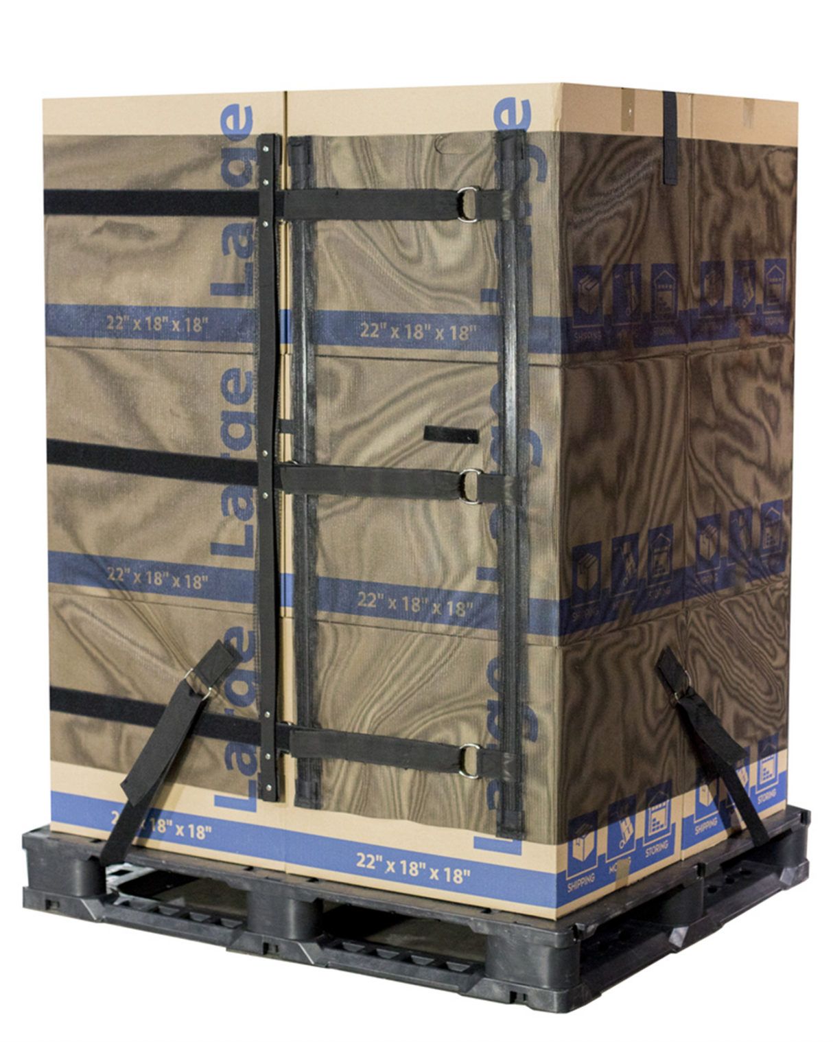 Reusable pallet wrap 90cm high for 1.2mx1m Pallet (EACH)