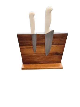 Starrett Wooden Magnetic Knife Stand