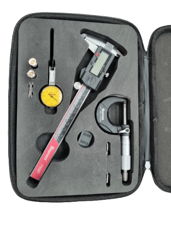 Starrett 3pce Measuring Set Digital Caliper/Microm