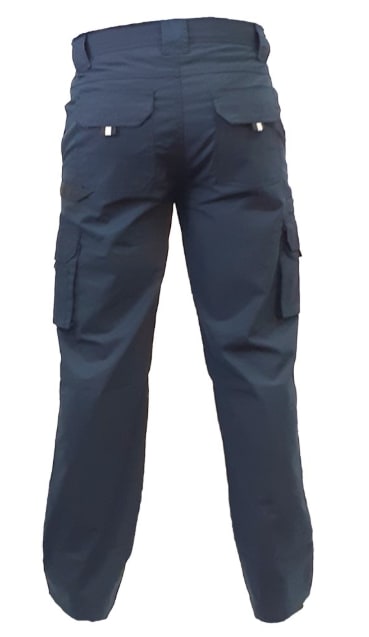 100% Cotton Cargo Trousers, PCT1530 (Each) - Black - 157