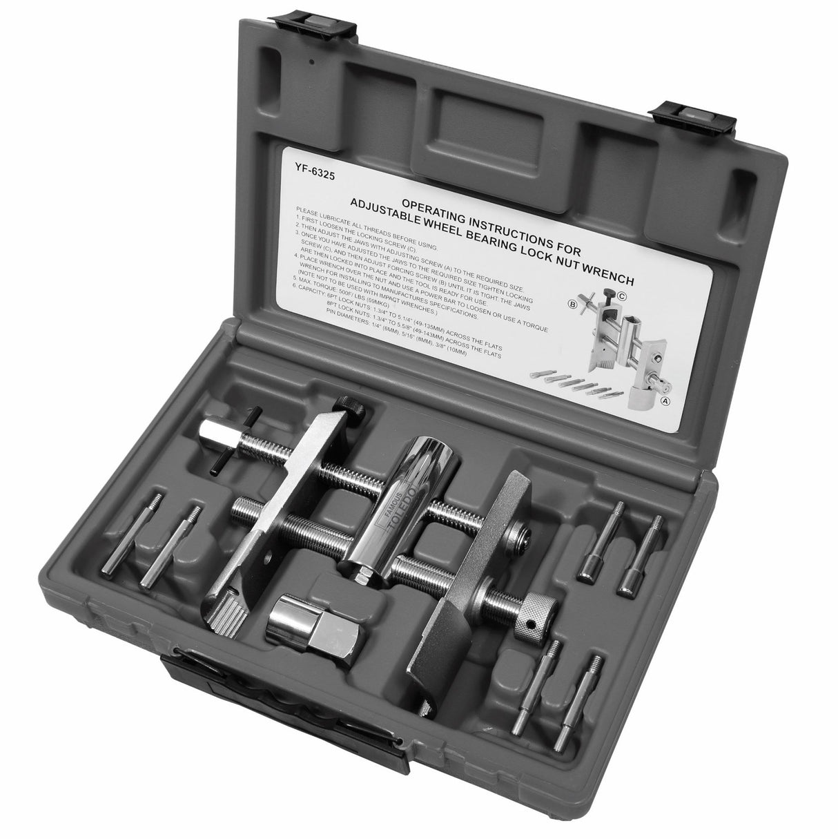 Toledo Adjustable Wheel Lock Nut Wrench (Each)