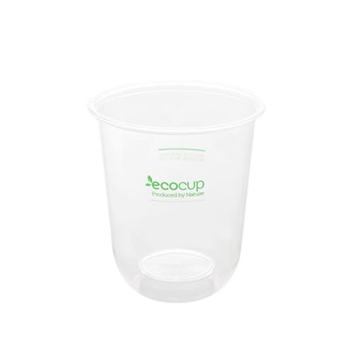 Ecoware Clear PLA Stemless Wine EcoCup 250ml 50 (Pack)