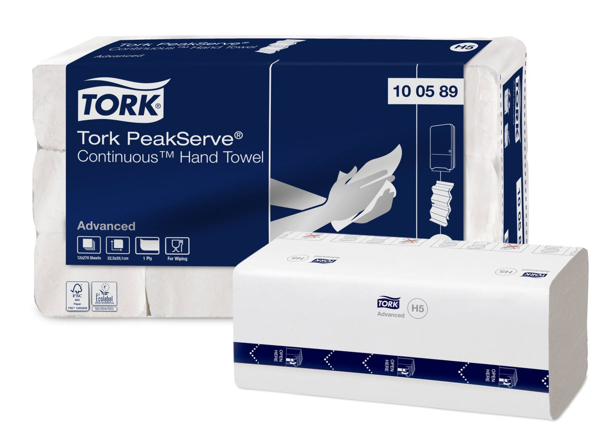 Tork H5 PeakServe Continuous Hand Towel (Case)