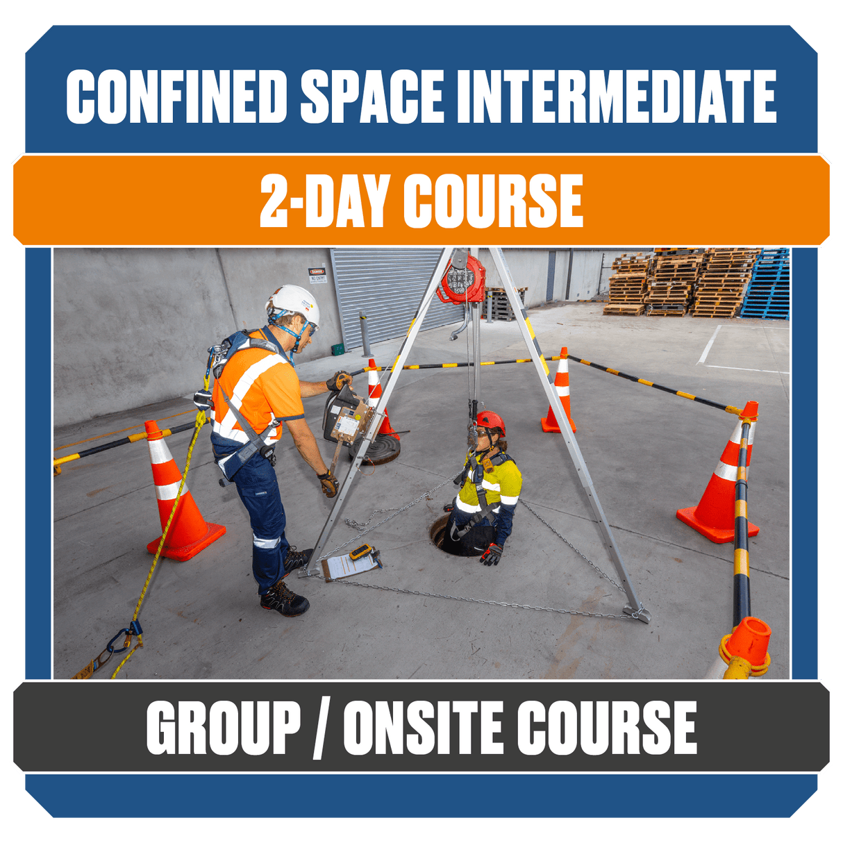 Training Confined Space - 17599 + 18426 + optional (Group Course)