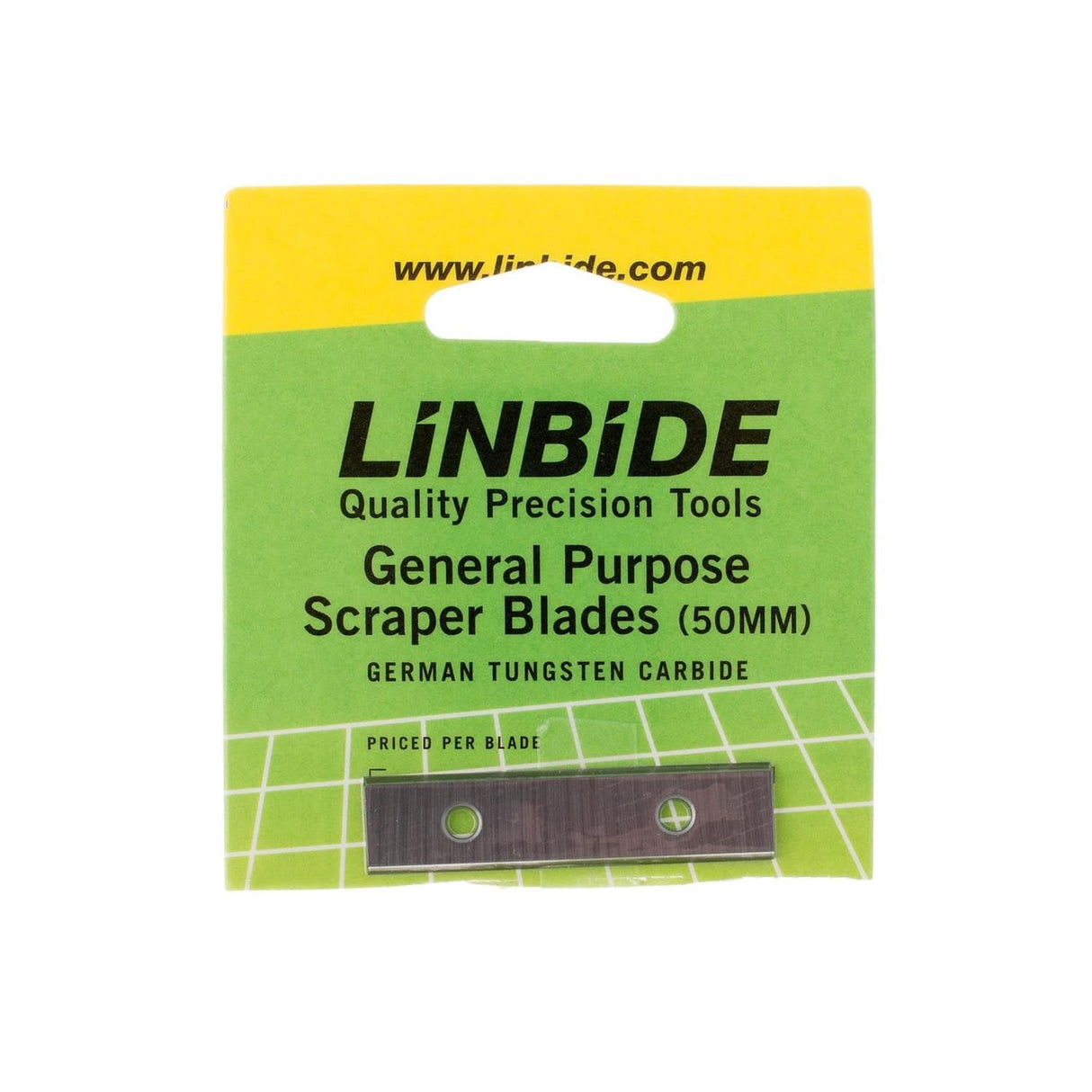 Linbide Scraper Blades 50 x 12 x 1.5mm (Each)