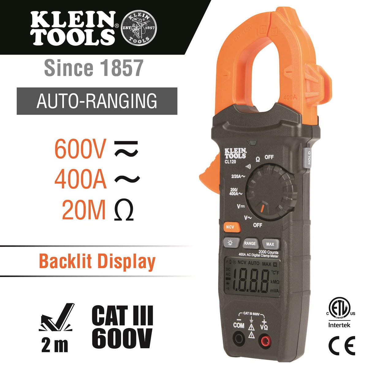 Klein Tools Digital Clamp Meter (Each)