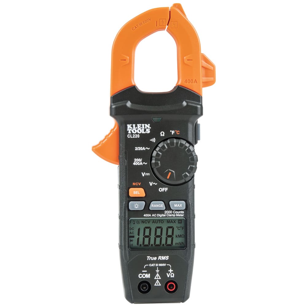 Klein Tools Digital Clamp Meter with Temp (Each)