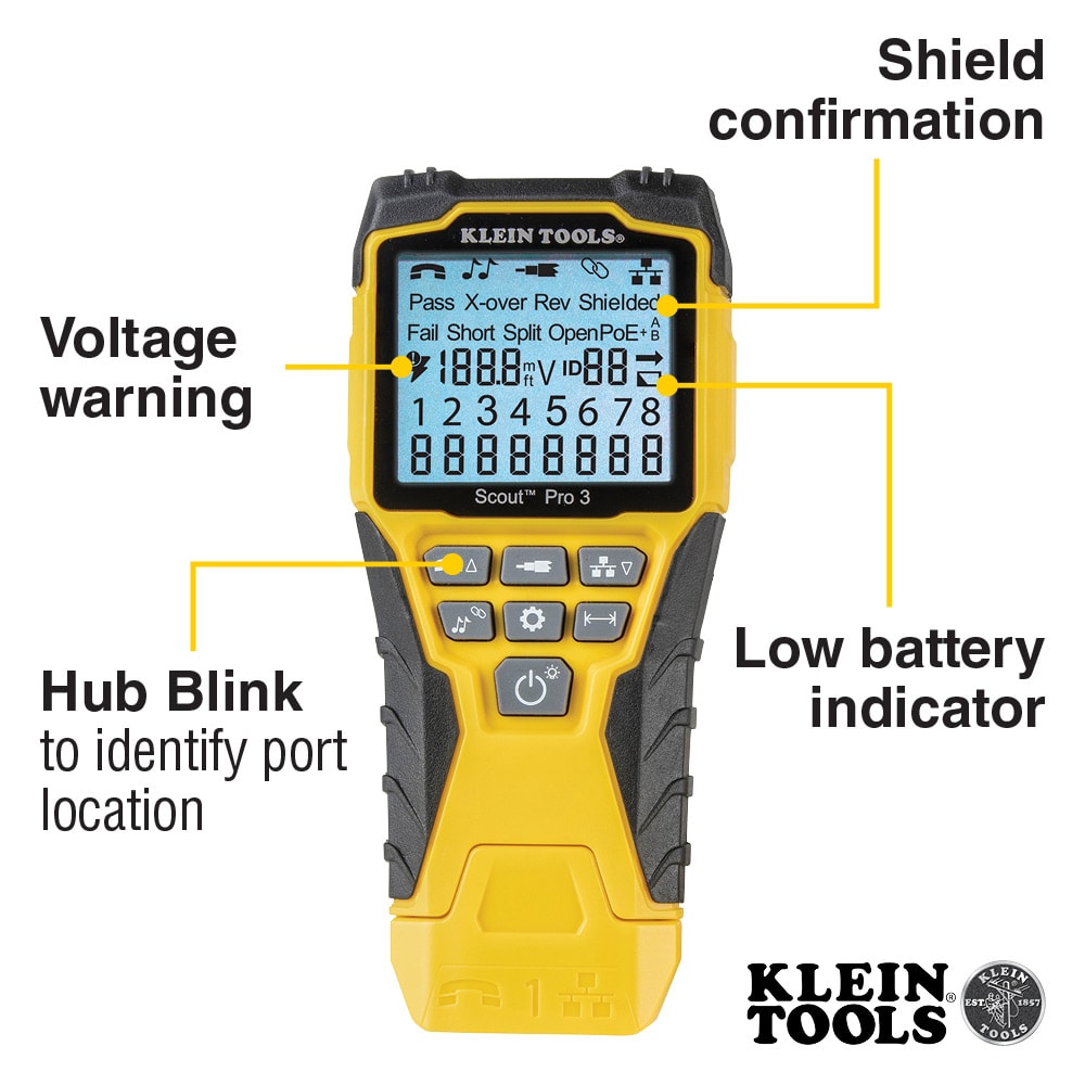 Klein Tools Ethernet Cable Tester Kit