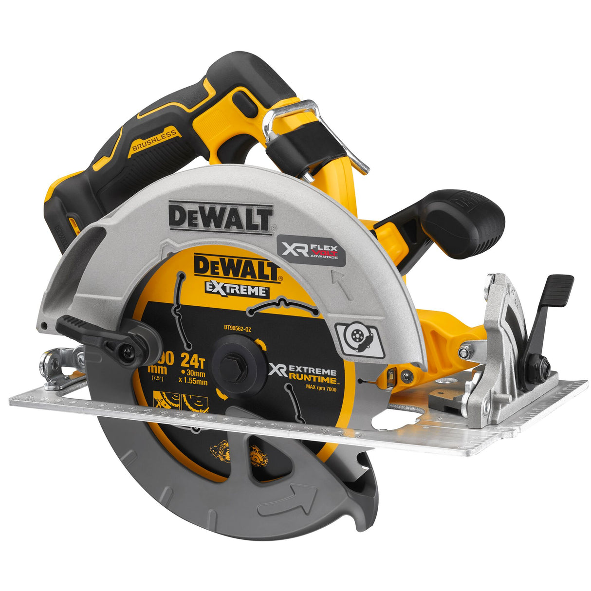DeWALT 18V XR Flexvolt Cordless Circular Saw 184mm (Skin Only)
