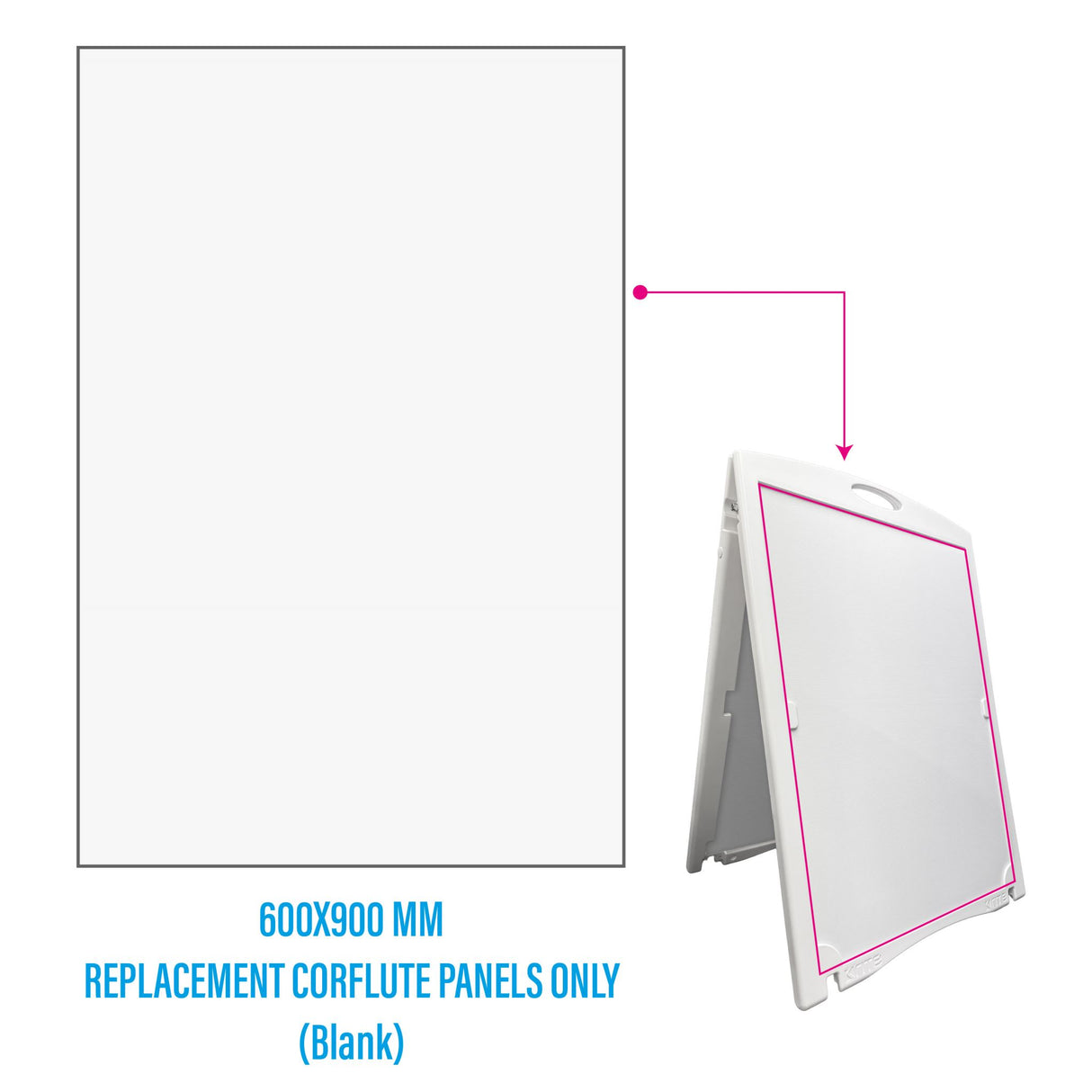 DuroPro Replacement Corflute Signs (Blank)