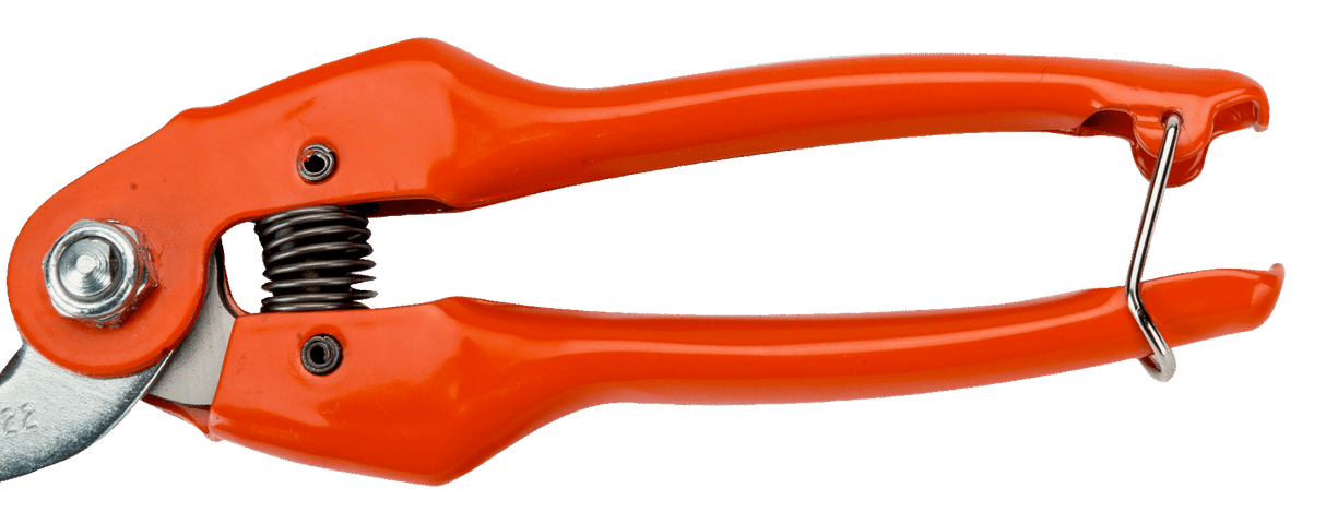 Bahco Anvil Secateurs with Stamped Steel Handle