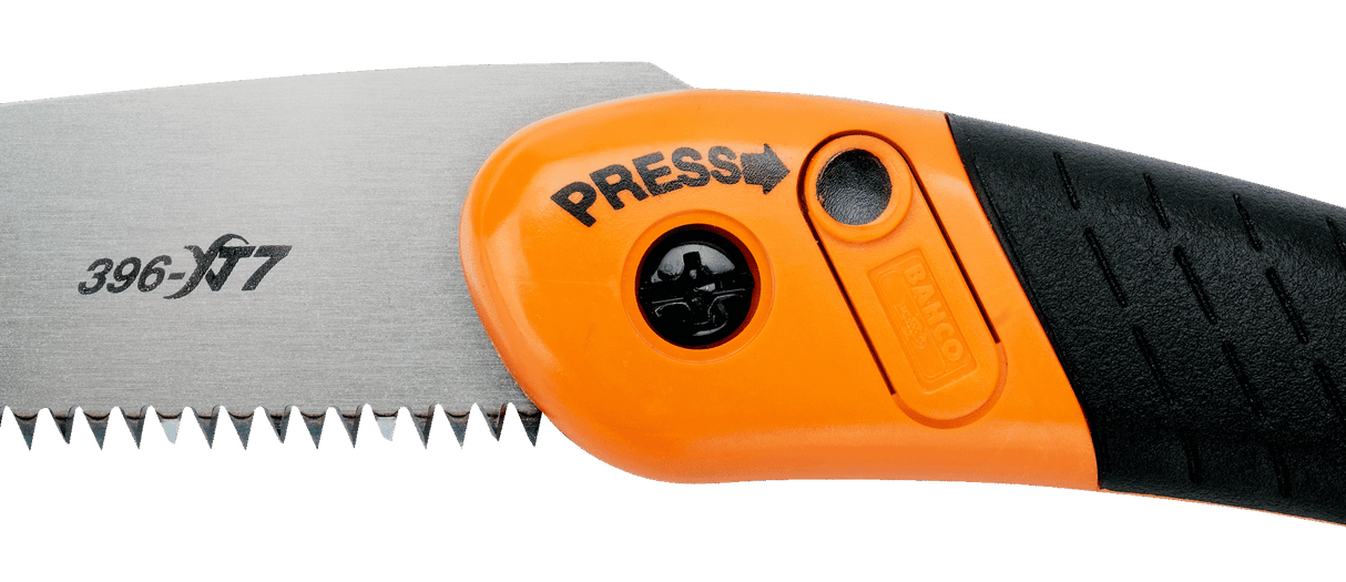 Bahco Foldable Pruning Saws, Dual-Component Handle