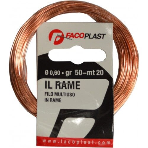 Faco Copper Binding Wire 50G 20M X 0.6MM (Each)