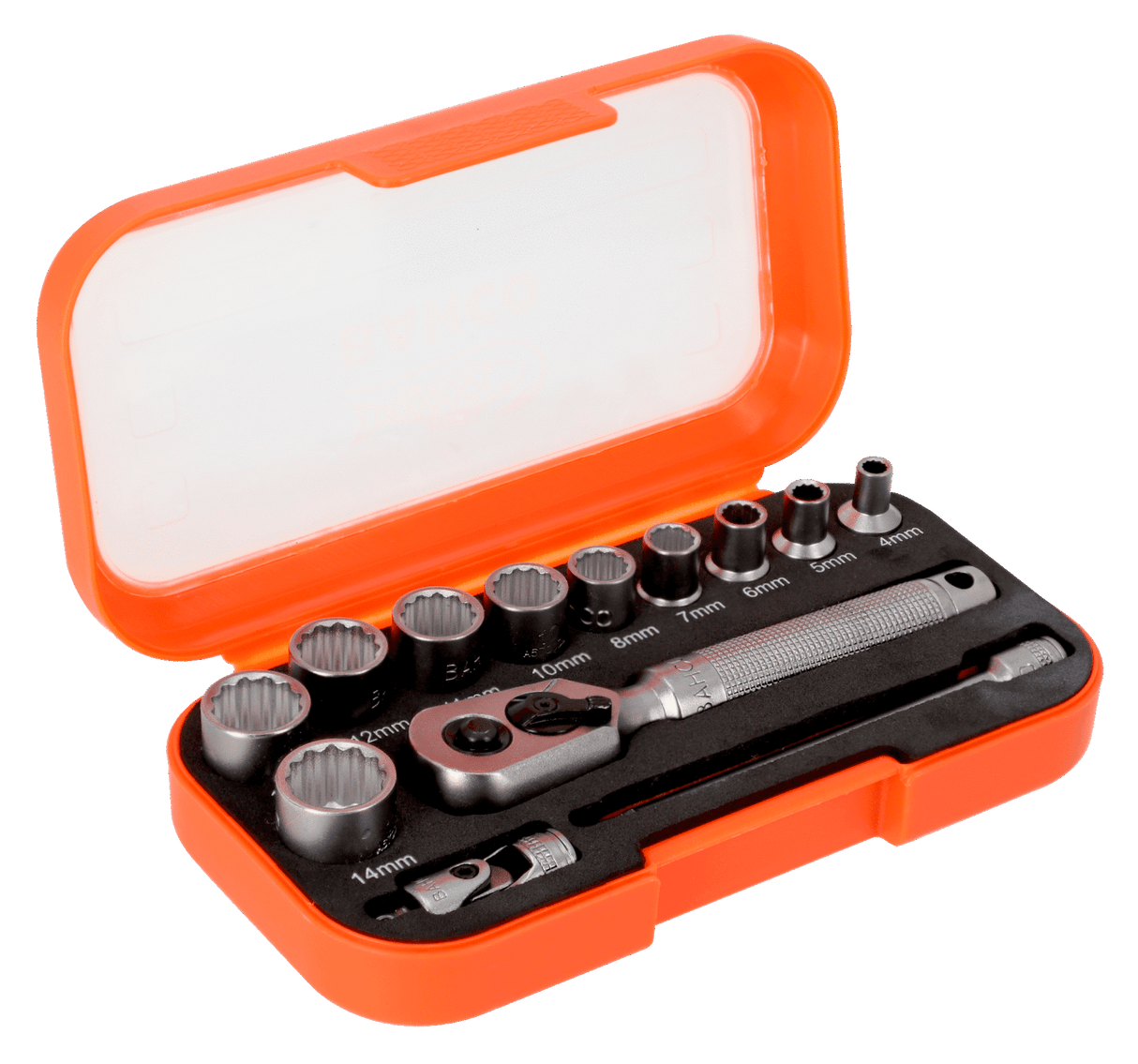 Bahco Square Drive Socket 1/4" 13 piece (Set)